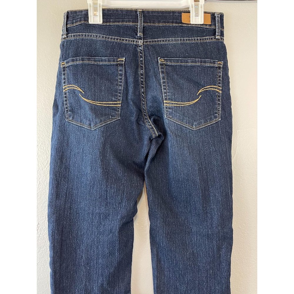 Women's Levis 27/32 Jeans Modern Boot Cut Dark - Image 5